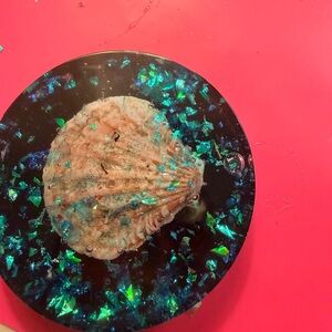 Decorative Seashell Resin Coaster